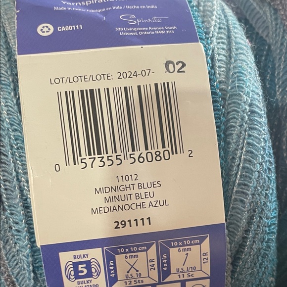 Caron Yarn Collection - Teal and Lavender - Picture 4 of 9